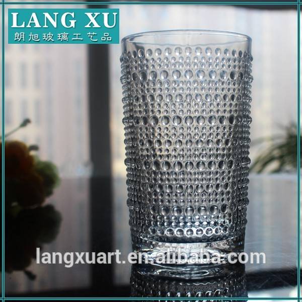 LX-B047 Custom Decorative wholesale highball bulk drinking water glass