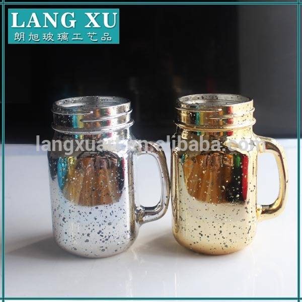 accept customized color mason drinking colored glass jars wholesale with lids