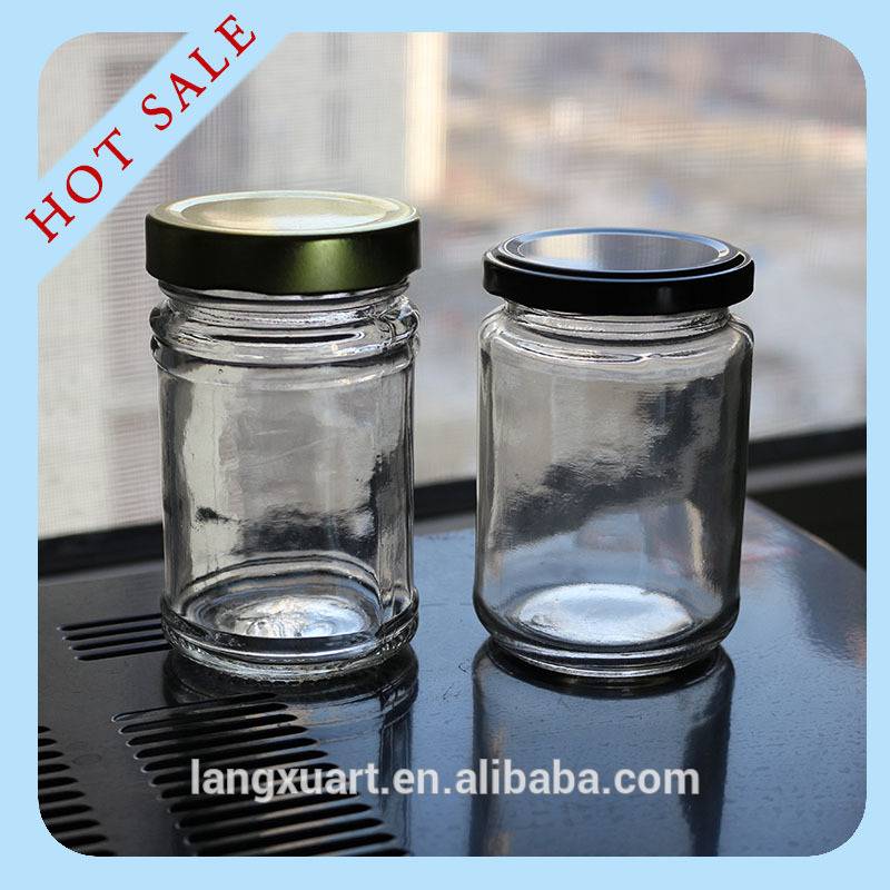 wholesale cheap small glass jam jar with lid