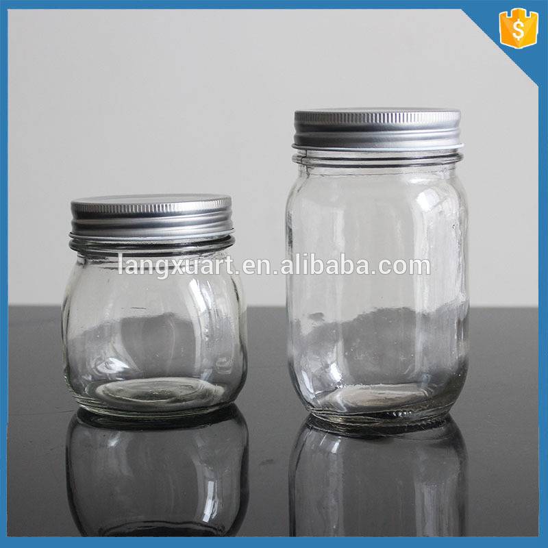 300ml clear mason jar tumblers&custom mason jar lids&mason jar cup