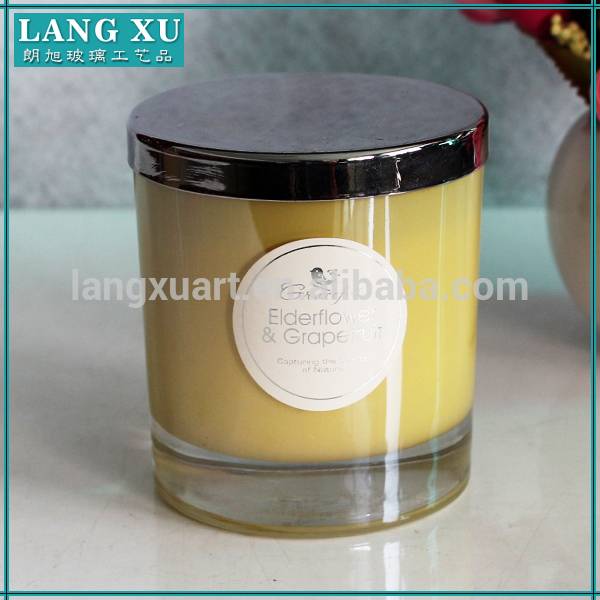 High quality gift scented glass candle making jars