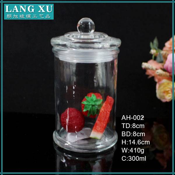 300ml baby sweet food clear glass food storage containers