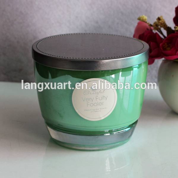 candle wax price supplier spray plating jar candle