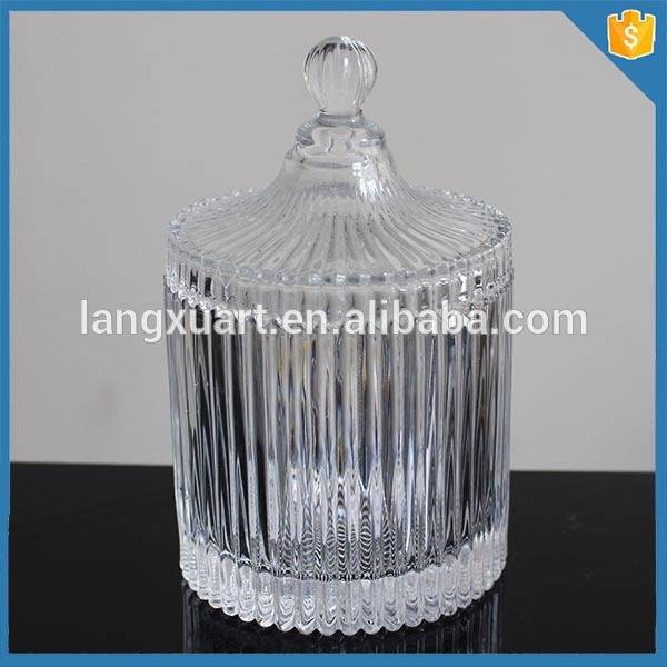 Home Decoration Votive candle jars wholesale frosted