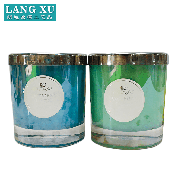 chinese supplier OEM candle making glass crafts