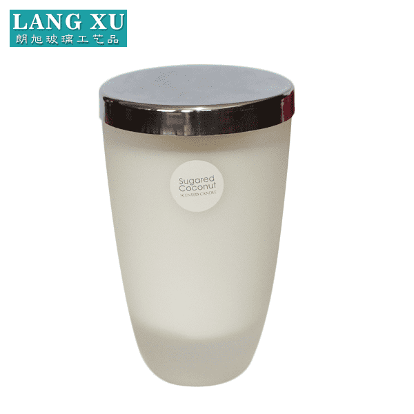 hot sale white candle jar for soy wax candle making