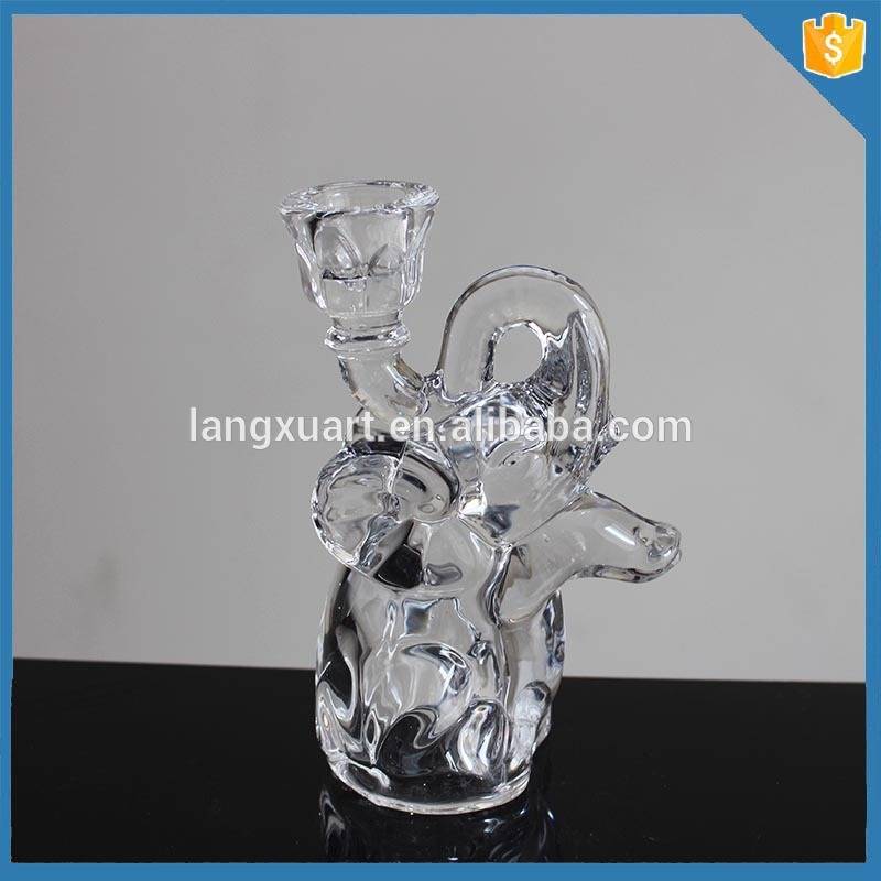 New developped crystal Elephant Candle Holder
