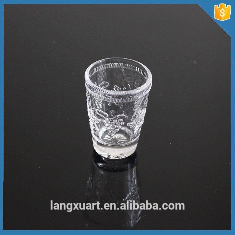 grape engraved crystal bling 30ml shot glass mini wine personalized shot glass