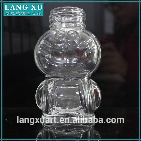 Unique Creative Doraemon Glass Juice Bottle
