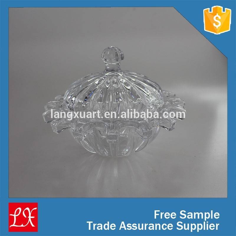 wedding guest gifts glass crystal candy jar
