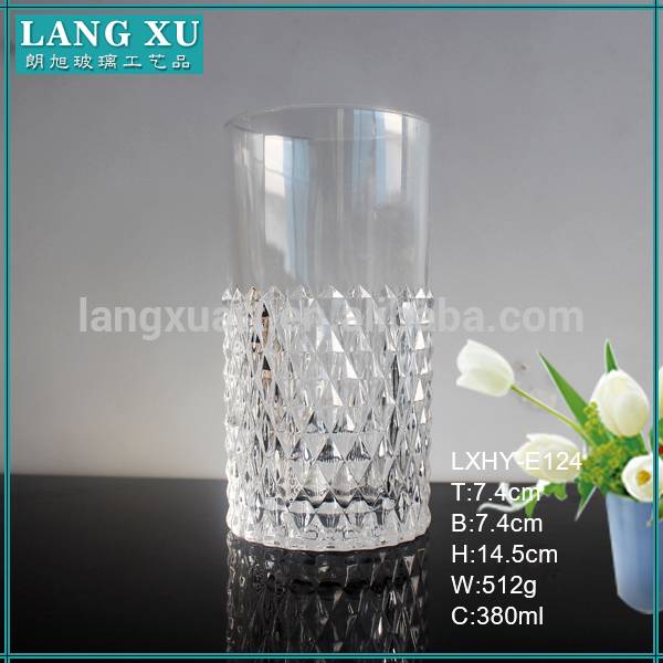 machine made crystal glassware qianli glass cup