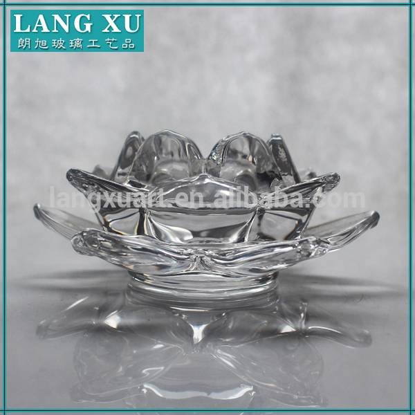 LXHY-Z148 bling capiz lotus rose shaped candle holder