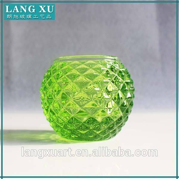 LX-Z116 Ball shaped crystal wholesale glass votive candle holders