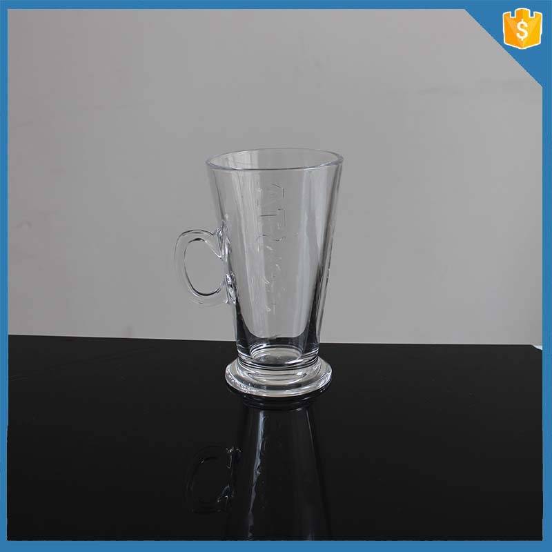 Latte Glass Coffee Mug with Libbey Shape for Daily Use Various