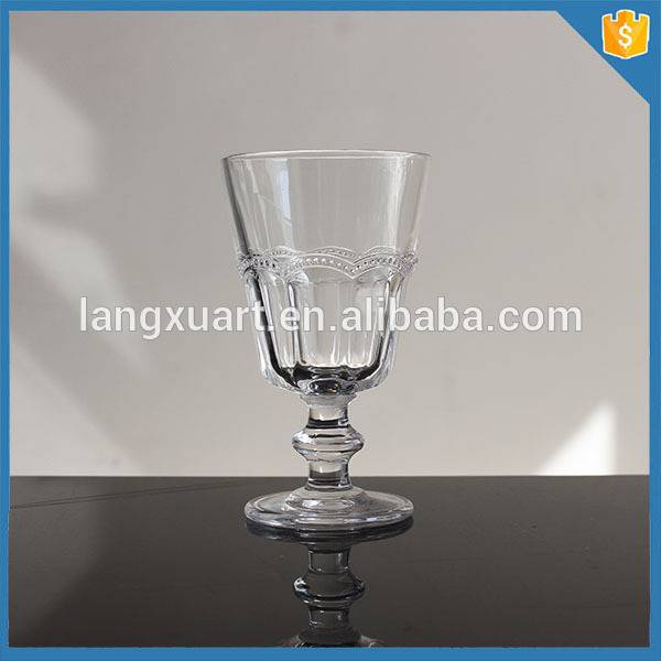 best selling products transparent wholesale antique crystal glass stemware