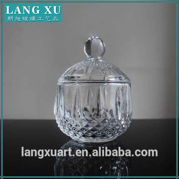 Manufacturer price Rich styles glass jar with lid for food pasta