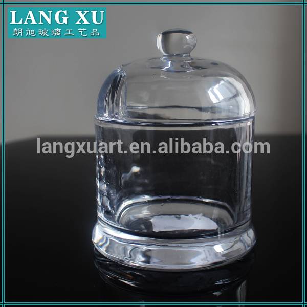Food grad Langxu wholesale glass jar with spoon