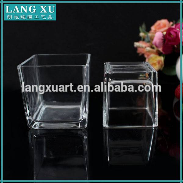 crystal blank solid glass cube 8x8x8