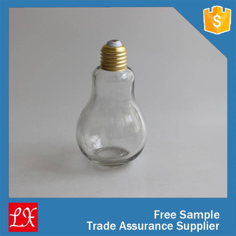 Best selling! 150ml-800ml multipurpose light bulb shaped wholesale drinking jar