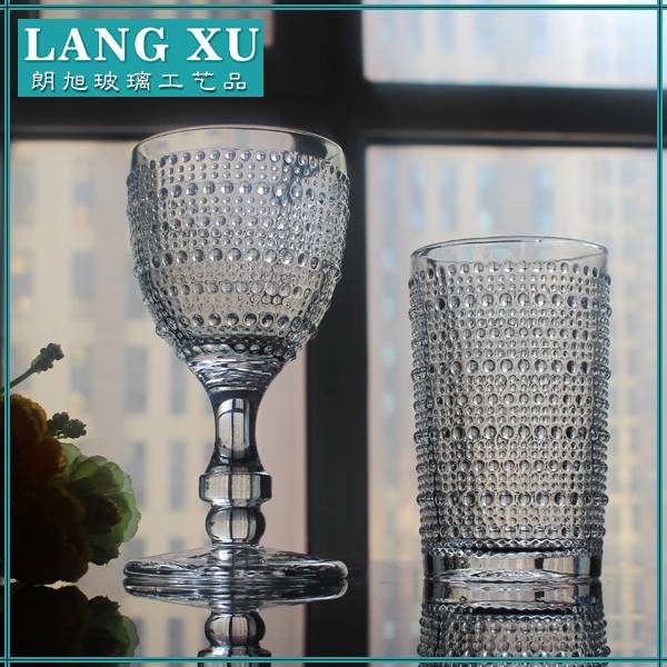 glassware wholesale supplier glass wine in China