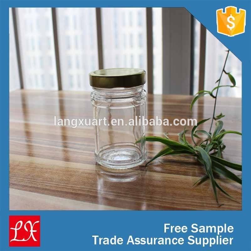 Wholesale mini glass jam jars with metal lid manufacturer