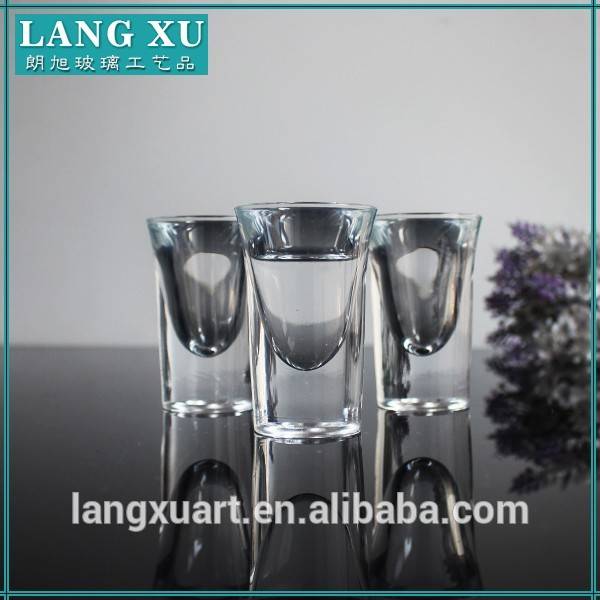 wholesale mini thick bottom Shot Glasses / high quality mini shot glass