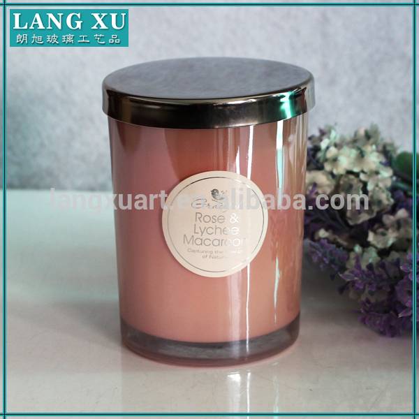 FJ006 Wholesale candle making candles scented luxury glass jar