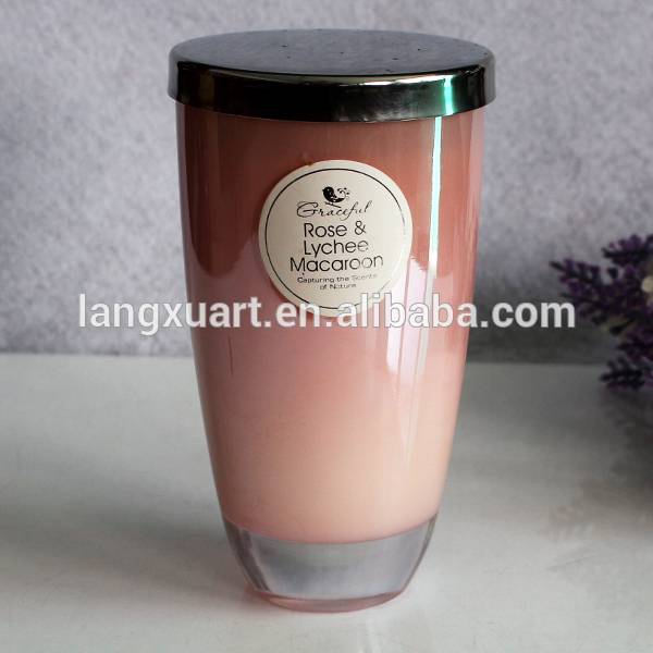 high quality 10 oz graceful pink candle wax