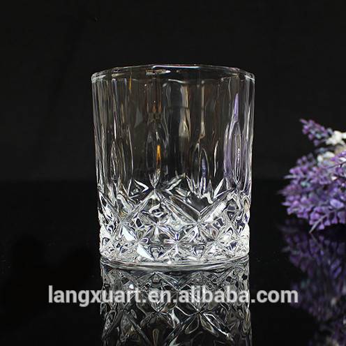 embossed glass tumbler drinking blink max glass cup