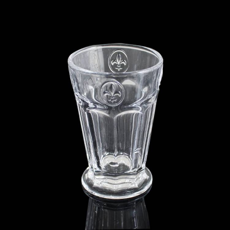 LXHY-T063 Fleur de lis design murano drinking glass wine glass