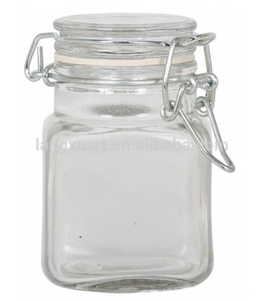 hermetic food glass jar wholesale yogurt glass jar