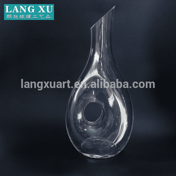 mouth blown crystal bulk glass wine decanter wholesale