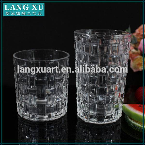 Popular Designed glass candle holder wholesale