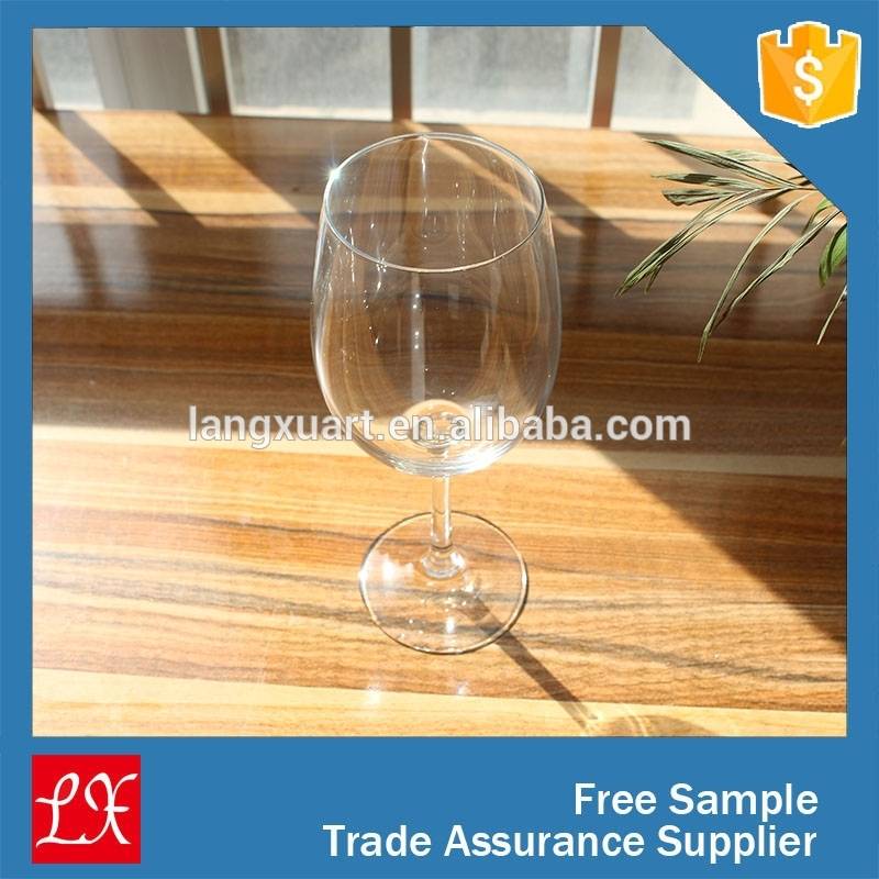 Factory direct lead free crystared wine glass