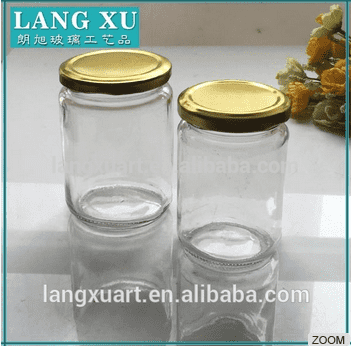 wholesale different sizes cheap jam jars glass