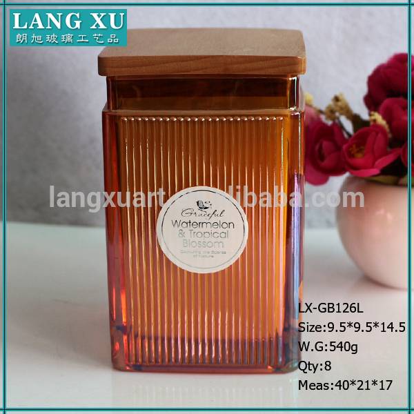 Langxu hot sale wax natural soy candle