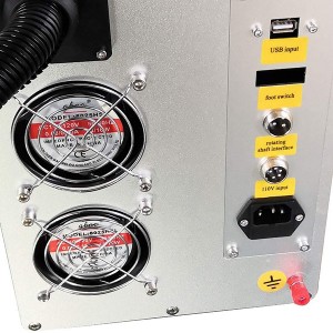 50W Raycus Divided Fiber Laser Marking Machine EZ Cad FDA For Metal