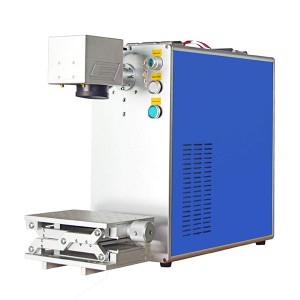 30W Integrated Fiber Laser Marking Machine with Raycus Laser FDA