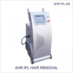 E-light OPT SHR IPL Painless Hair Removal  and IPL+ RF hair remover N9