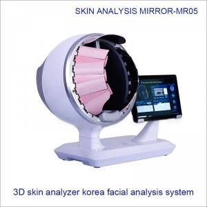 3d deeply analyzer magic mirror facial lifting analysis beauty machine MR05