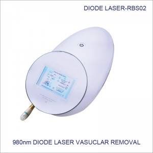 Portable 980NM  diode laser permanent hair removal beauty machine RBS02