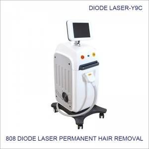 Hot sale powerful 808nm diode laser hair removal machine Y9C