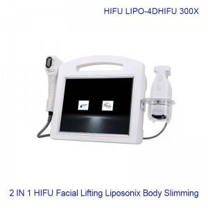Professional 3D Hifu Liposonic Face Lift Body Slimming Beauty machine 300X