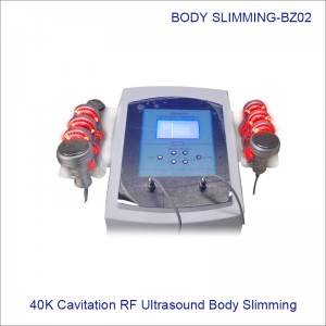 40K Cavitation RF Ultrasound Body slimming Fat Loss 3 system Cavitation Beauty Machine BZ02