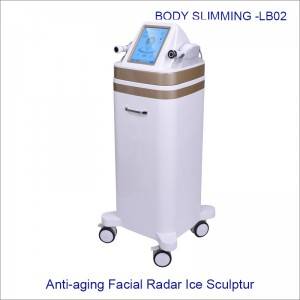 Anti Aging RF Facial Radar Ice Sculpture For Wrinkle Removal LB02