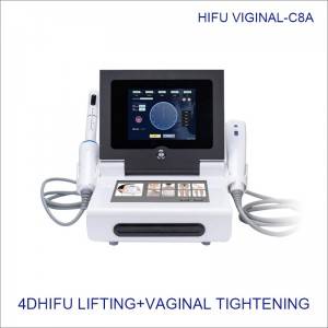 4D Hifu Face Body Lift 11 Lines Vaginal Tightening 8 Cartridges C8A