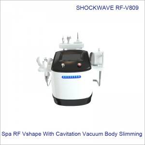Portable Body Slimming 6 In 1 Monopolar RF Vacuum 40K Cavitation Fat Loss V809