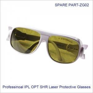 Professional IPL E-light laser protect glasses for 200~1900nm wavelength ZG02