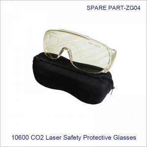 CO2 Laser Glass / CO2 Safety Glasses ZG04