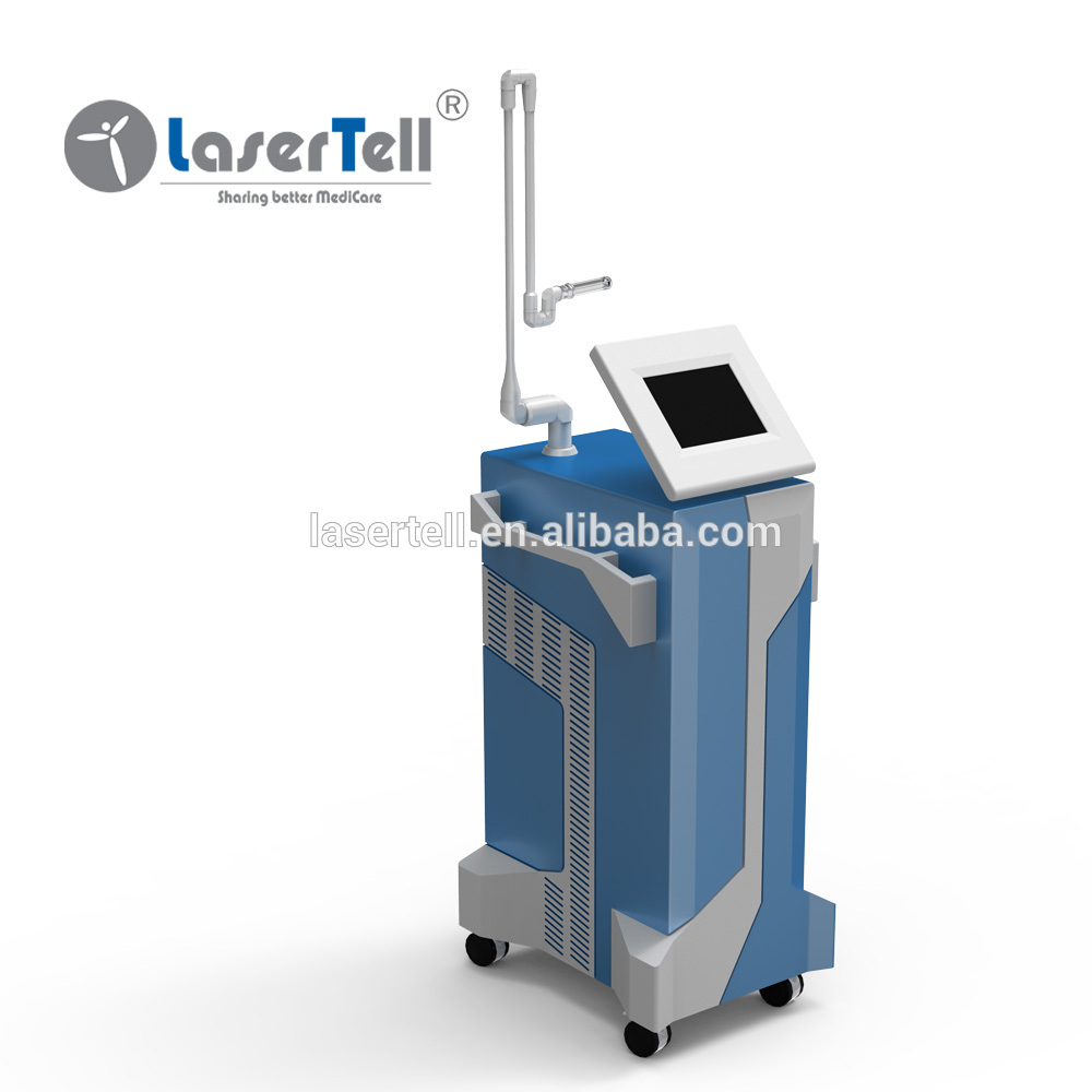 Fractional CO2 Laser device with dental treatment head